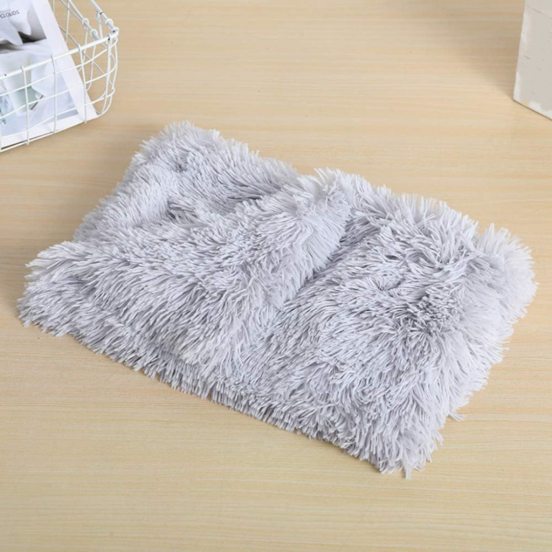 Pet Blanket Plush Soft Washable Dog Cat Bed 4