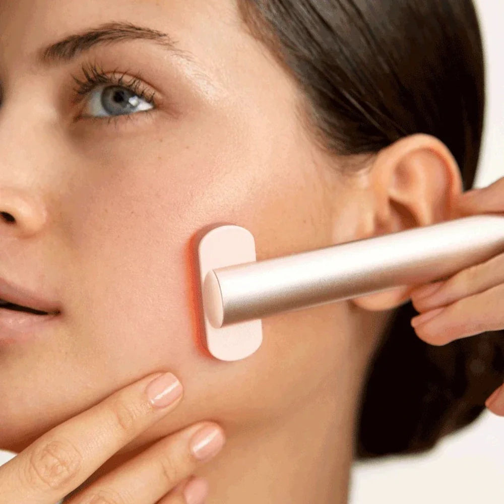LED Facial Massager Red Light Therapy Device