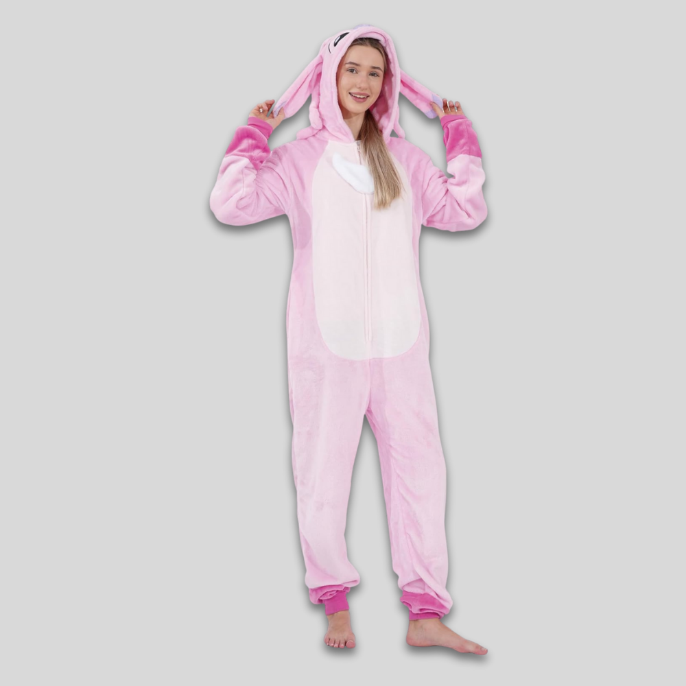Plush Fleece Onesie Pajamas Adults Sleepwear Costume