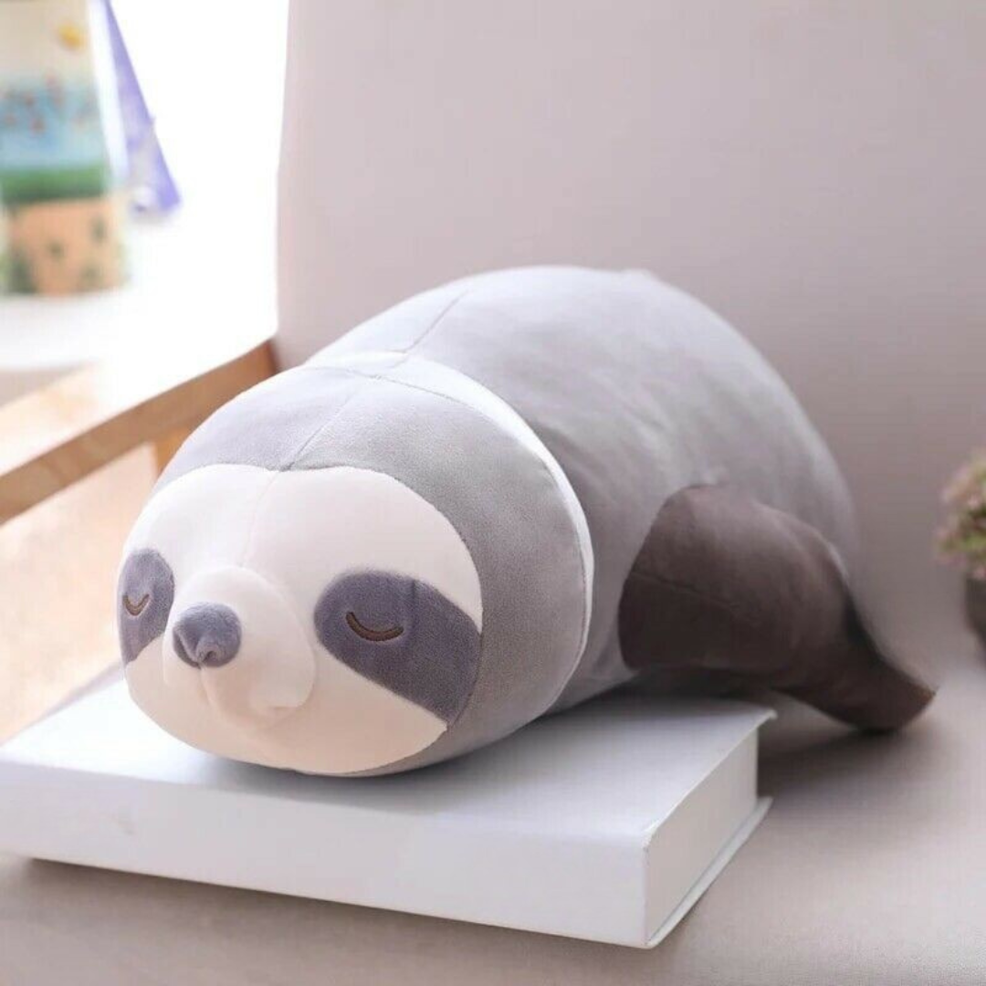 Plush Toy Soft Sloth Cushion for Kids