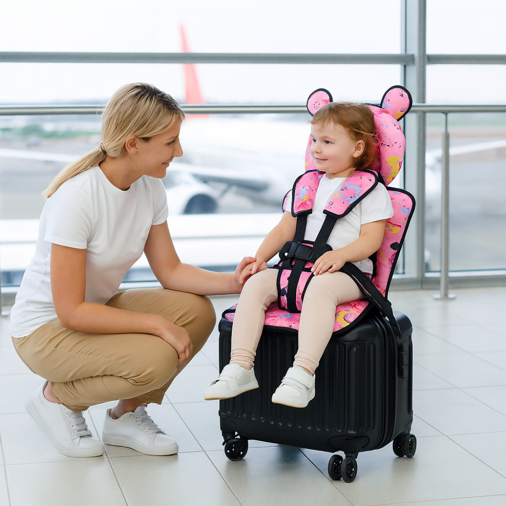 Baby Travel Car Luggage Seat Safety Harness Cushion