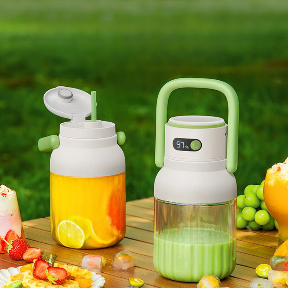 Portable Blender Juicer Gift Rechargeable Smoothie Maker Cup
