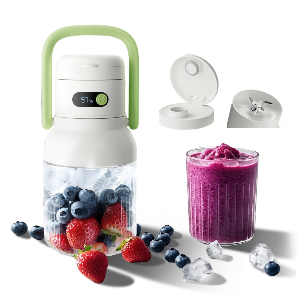 Portable Blender Juicer Gift Rechargeable Smoothie Maker Cup