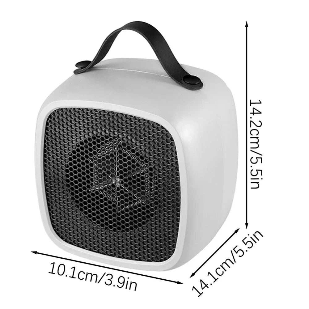 Portable Ceramic Space Heater Indoor Fast Heating Quiet Warmer
