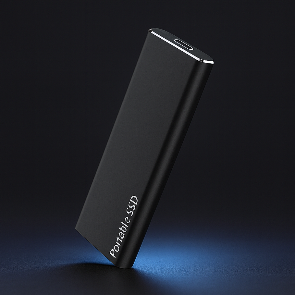 Portable External SSD High Speed Aluminum Storage Drive