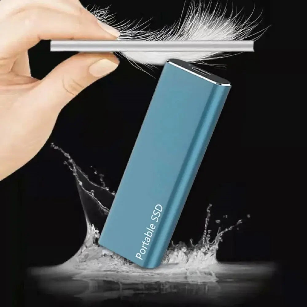 Portable External SSD High Speed Aluminum Storage Drive