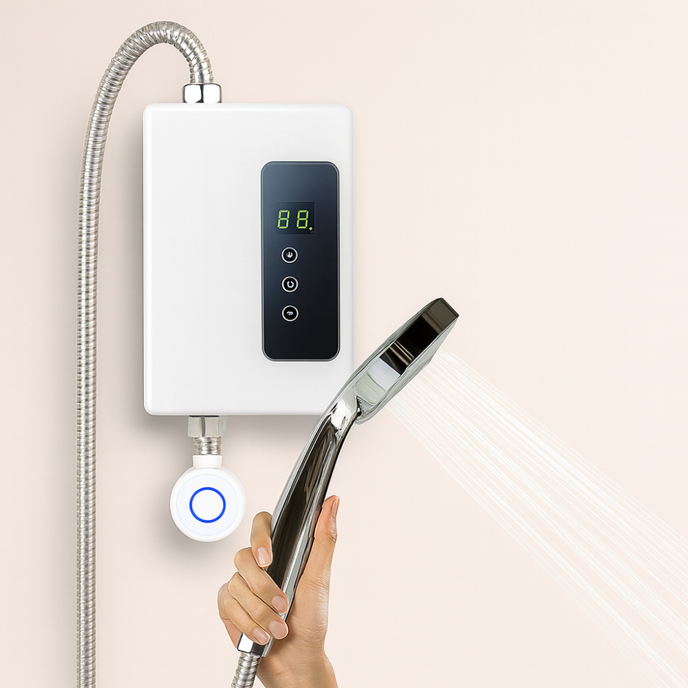 Portable Tankless Water Heater Bathroom Kitchen Sink Use