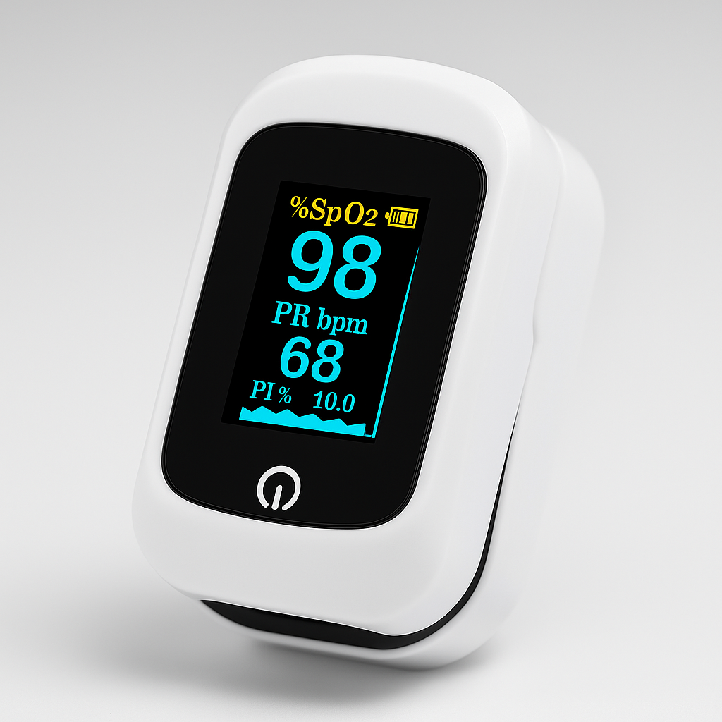 Pulse Oximeter Digital Plastic Fingertip Monitor