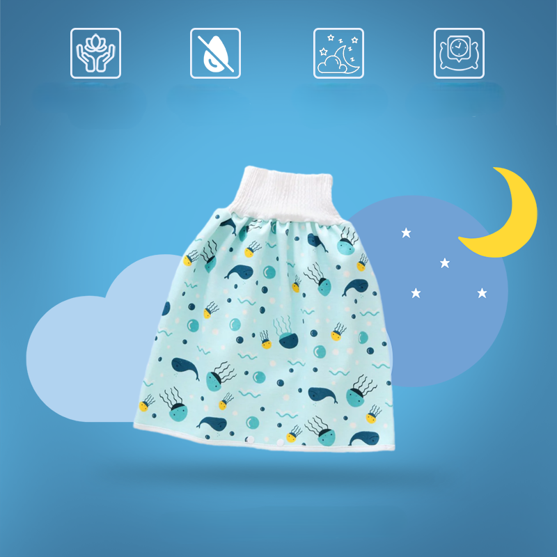 Baby Training Trousers Leakproof Cotton Pants