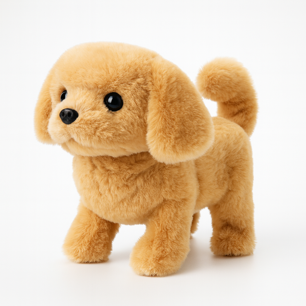 Realistic Interactive Puppy Toy Sound Motion Walking Dog