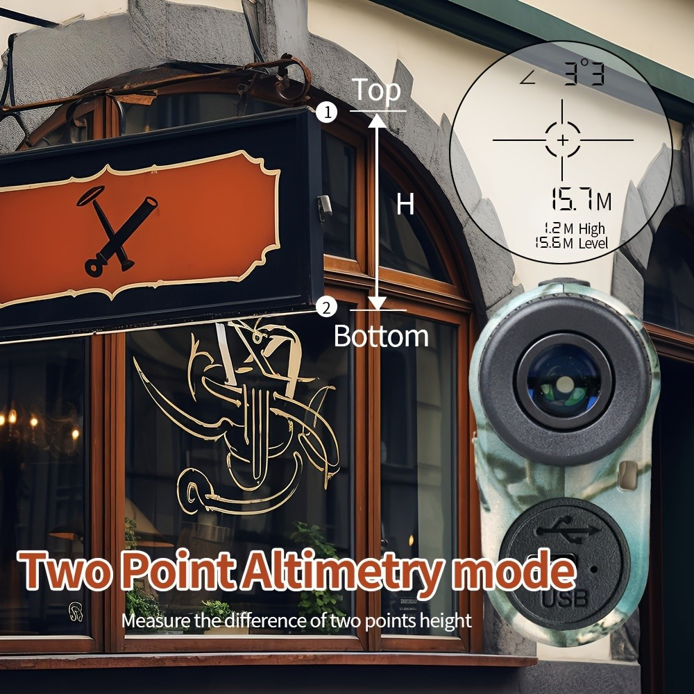 Laser Rangefinder Camouflage Hunting Device