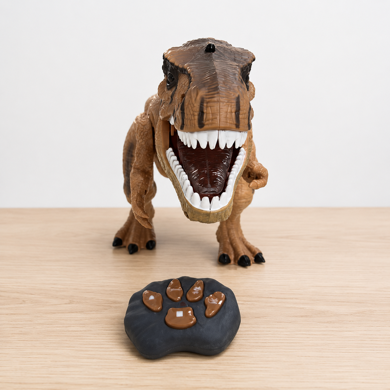Dinosaur Toy Remote Control Walking Roaring Interactive Figure