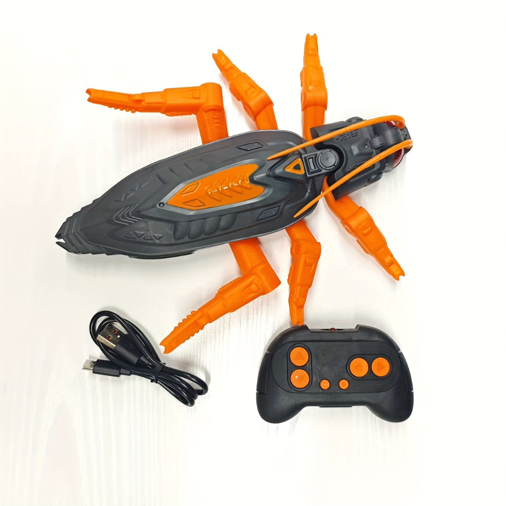 Remote Control RC Toys Lizard Cockroach Wall Climbing Robot Kids Playtime