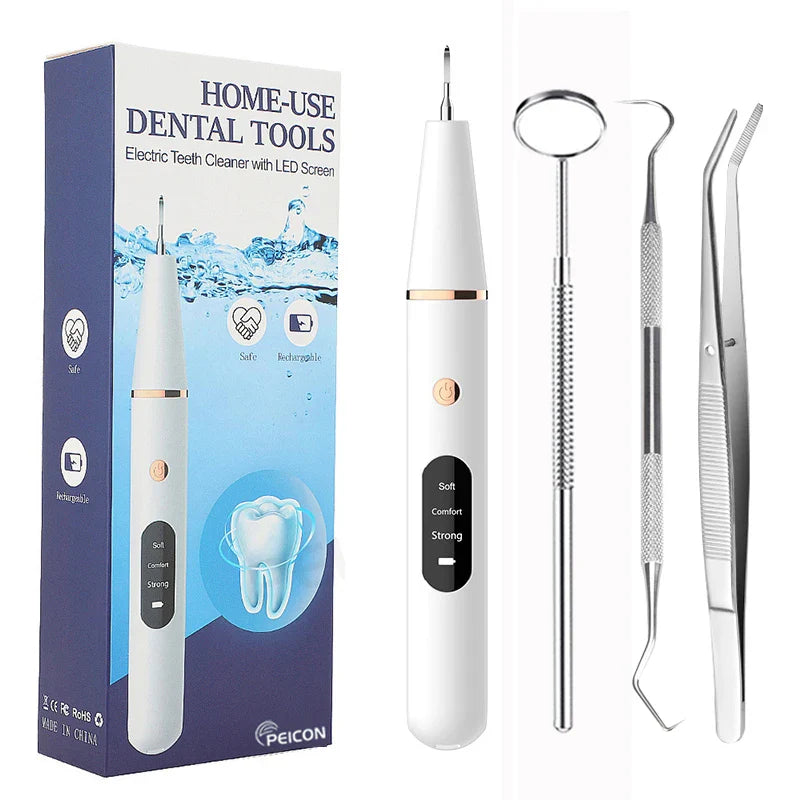 Ultrasonic Scaler | Stain-Removing Dental Tool for Home