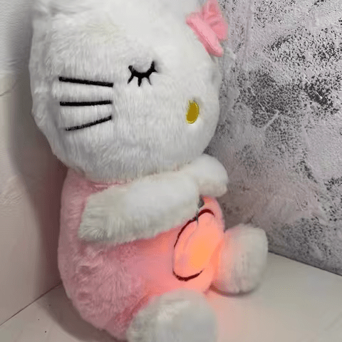 Plush Toy with Soothing Music and Breathing Motion
