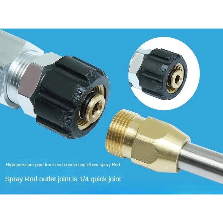 ExtendPro Lancia Telescopica per Idropulitrice | Strumento di Pulizia ad Alta Portata da 24FT