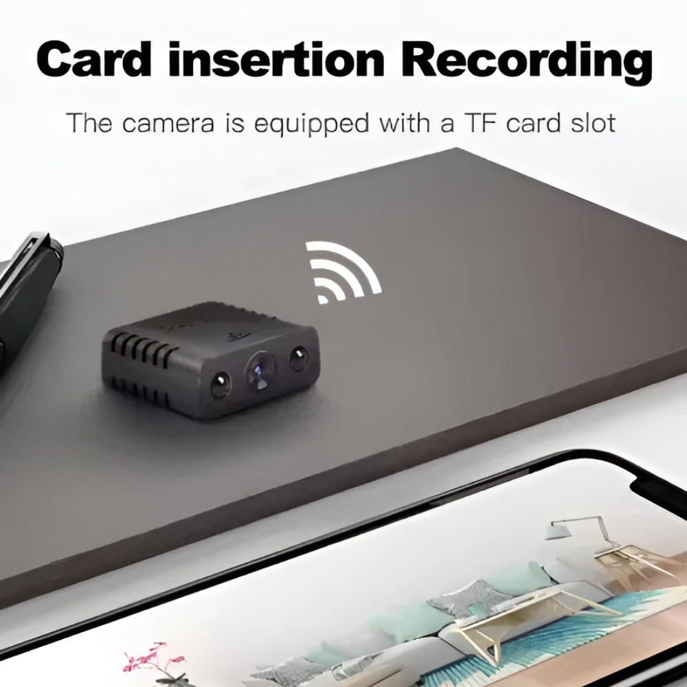 ミニセキュリティカメラ ナイトビジョン WiFi HD