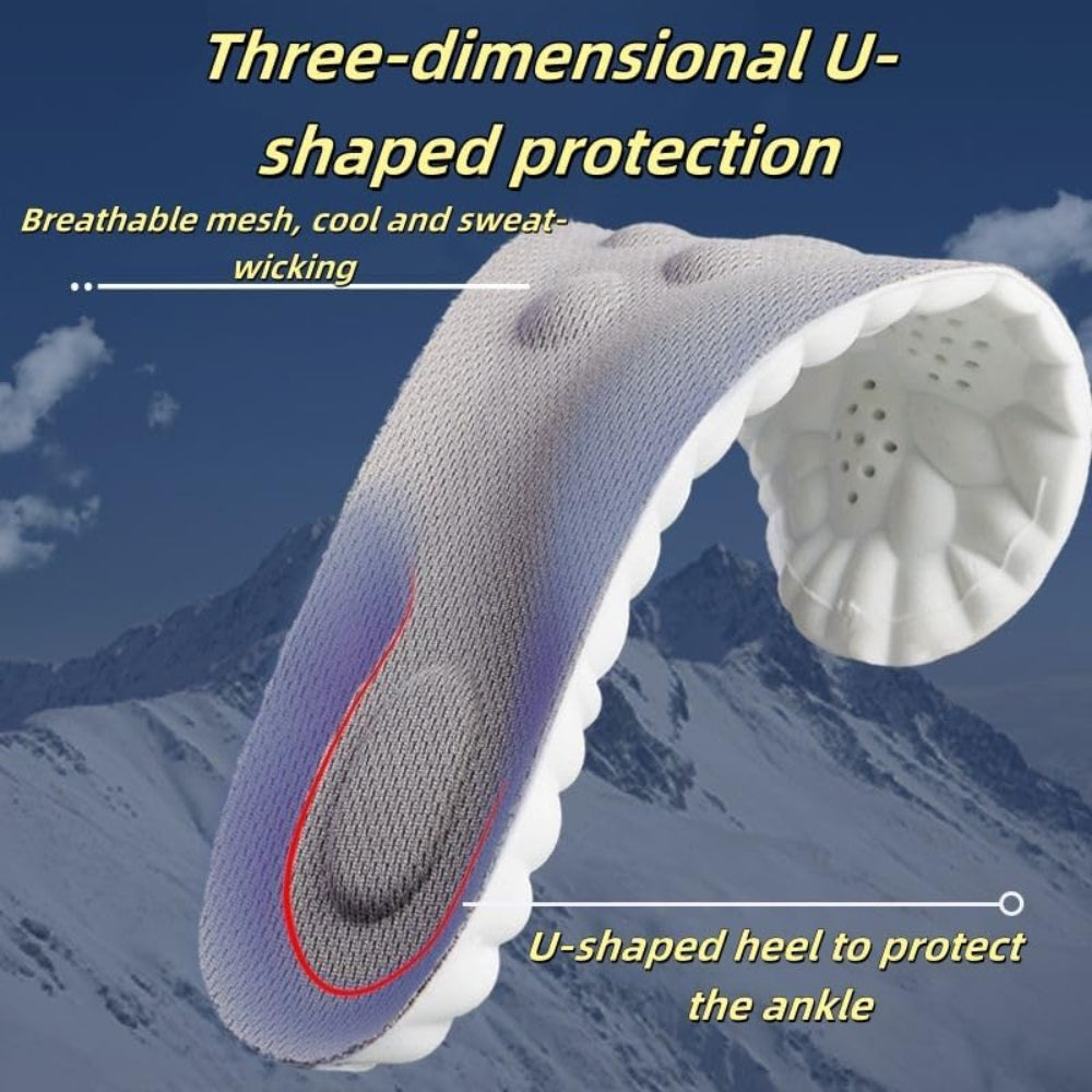Shoe Insoles Arch Support Orthopedic Memory Foam Cushion