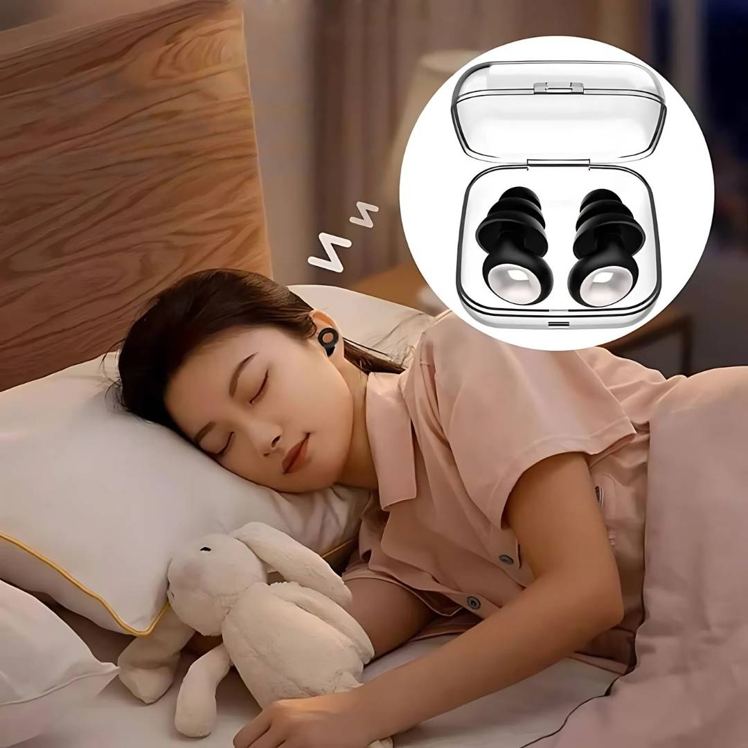 Tapones para los oídos para dormir, cancelación de ruido, ajuste suave