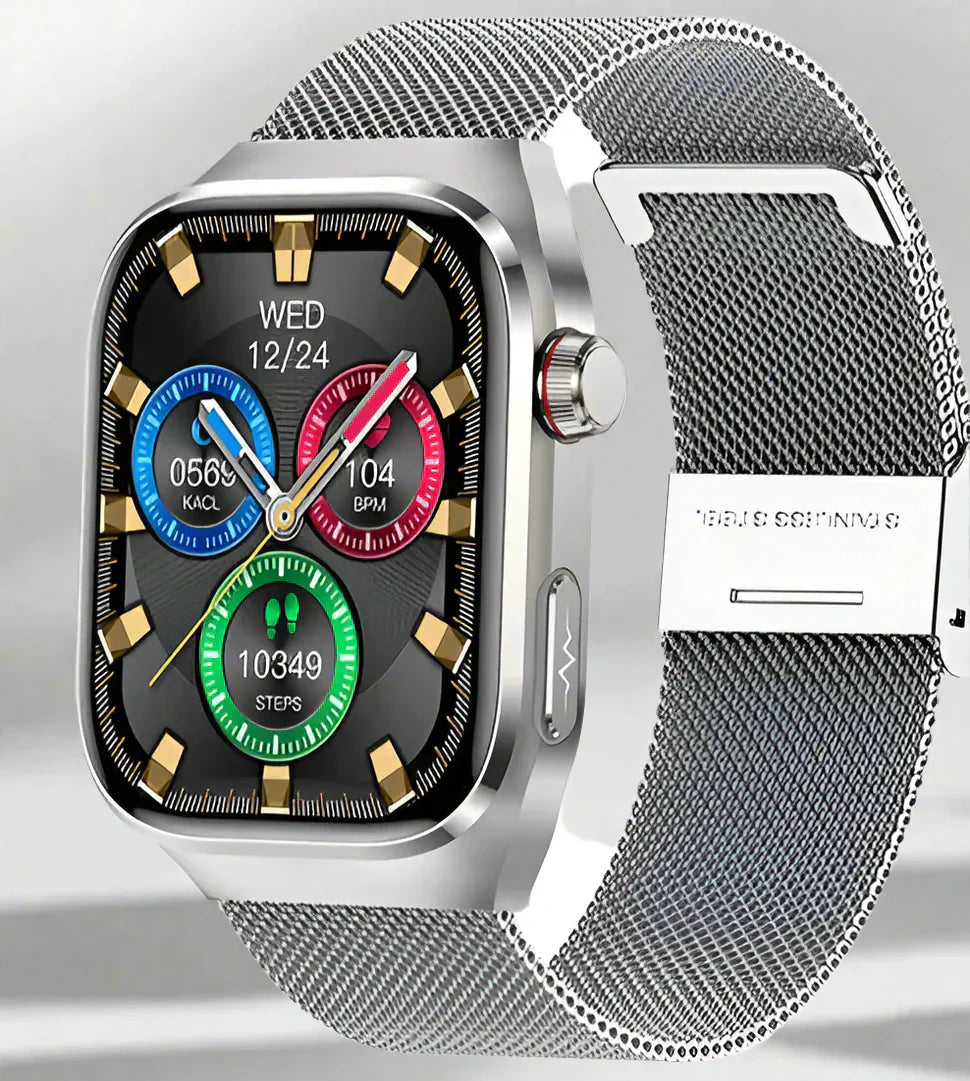 Variant image for Advanced Health Smartwatch with ECG, Blood Sugar Monitoring, 2.04-Inch AMOLED Display – Waterproof Fitness Tracker-11