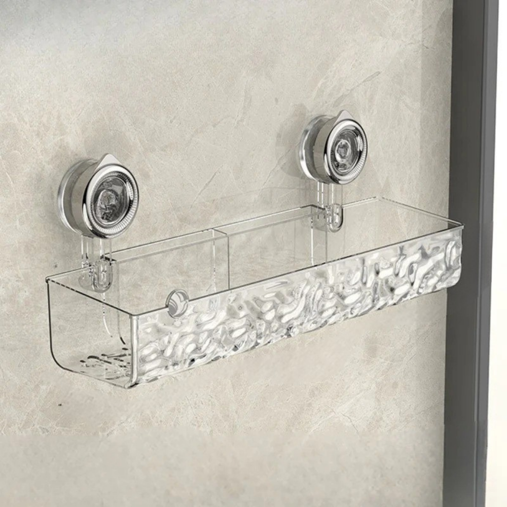 Bathroom Wall Suction Storage Shelf