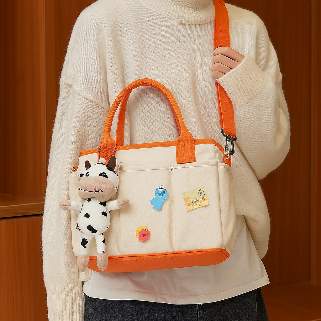 Women's Stylish Waterproof Diaper Tote Bag | Animal Print