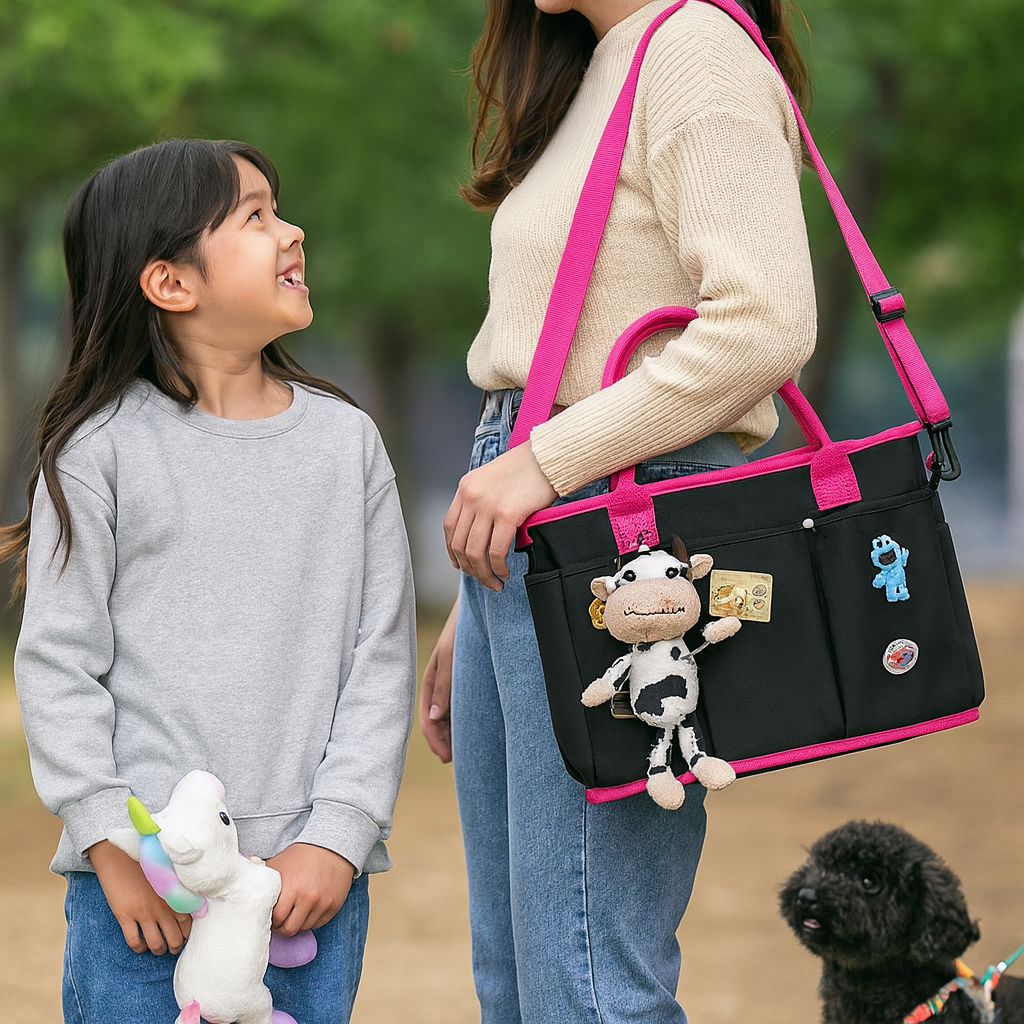 Women's Stylish Waterproof Diaper Tote Bag | Animal Print
