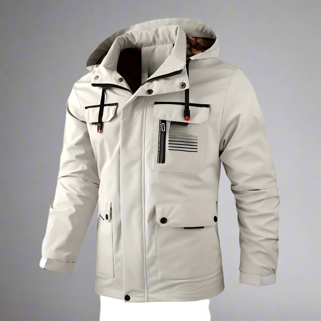 メンズ防水冬用フード付きジャケット | 暖かいコート