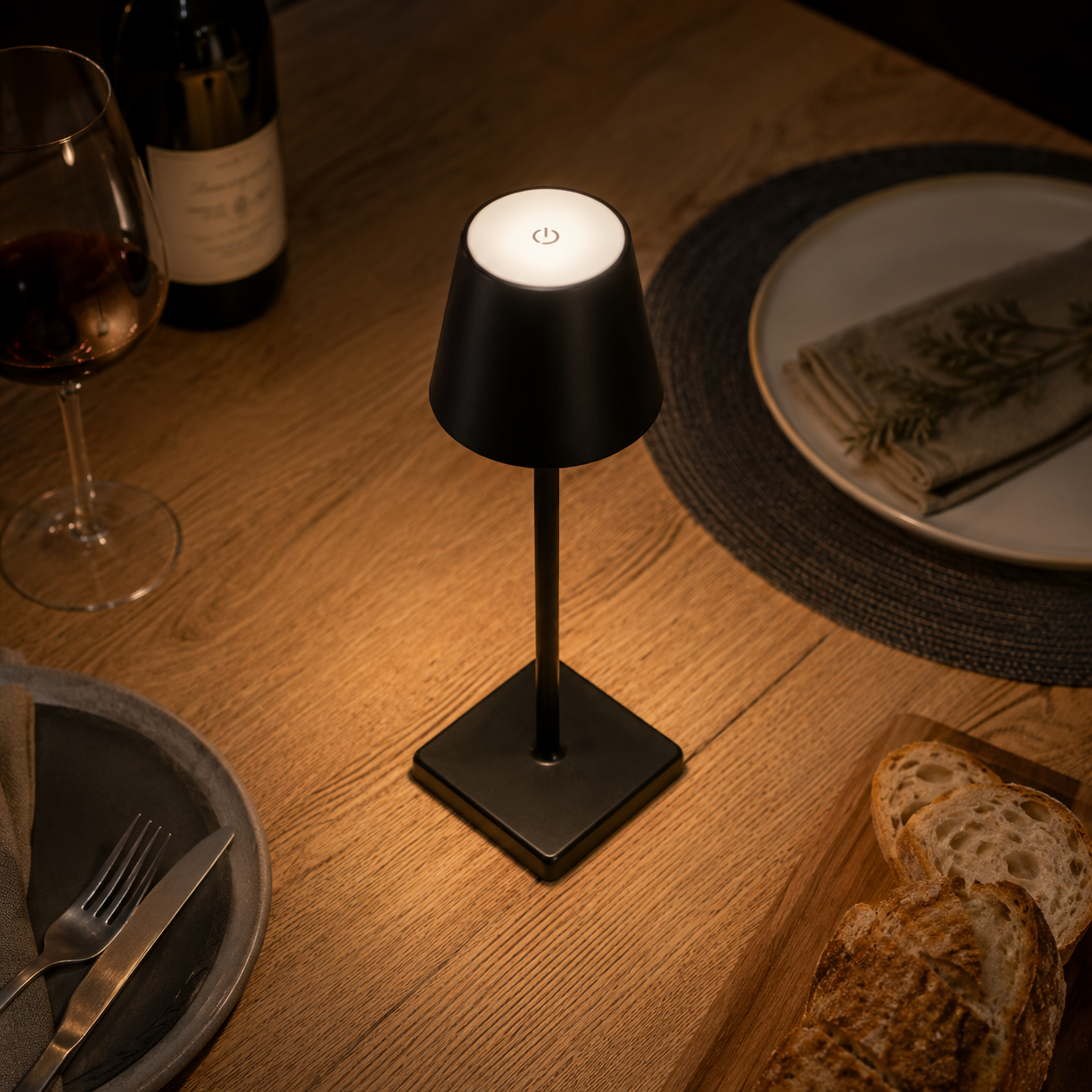 Table Lamp Rechargeable LED Touch Control Desk Light