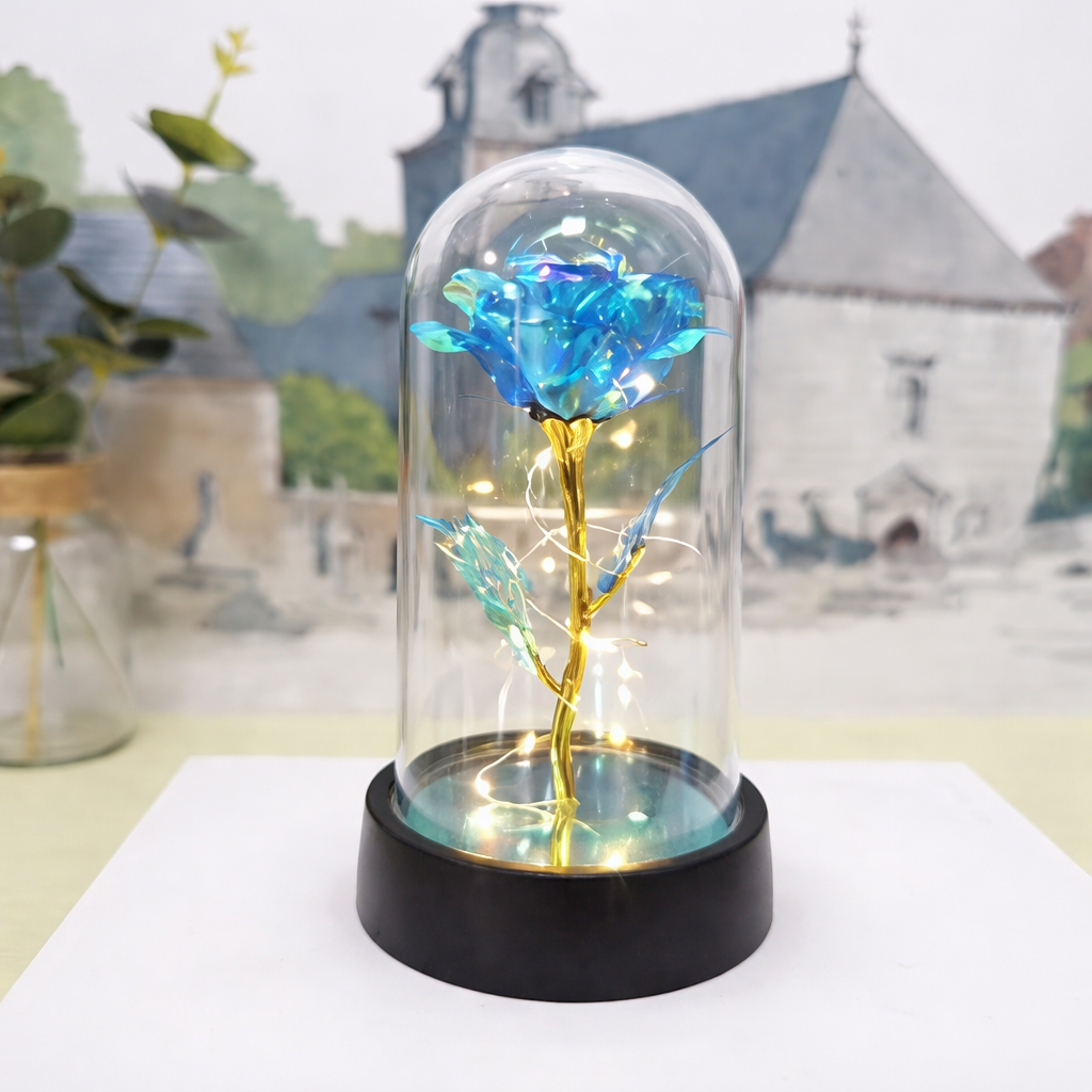 Table Lamp Rose LED Light Display