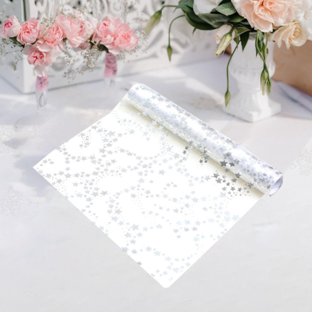 Table Runner Christmas Table Decorations Star Organza Table Roll