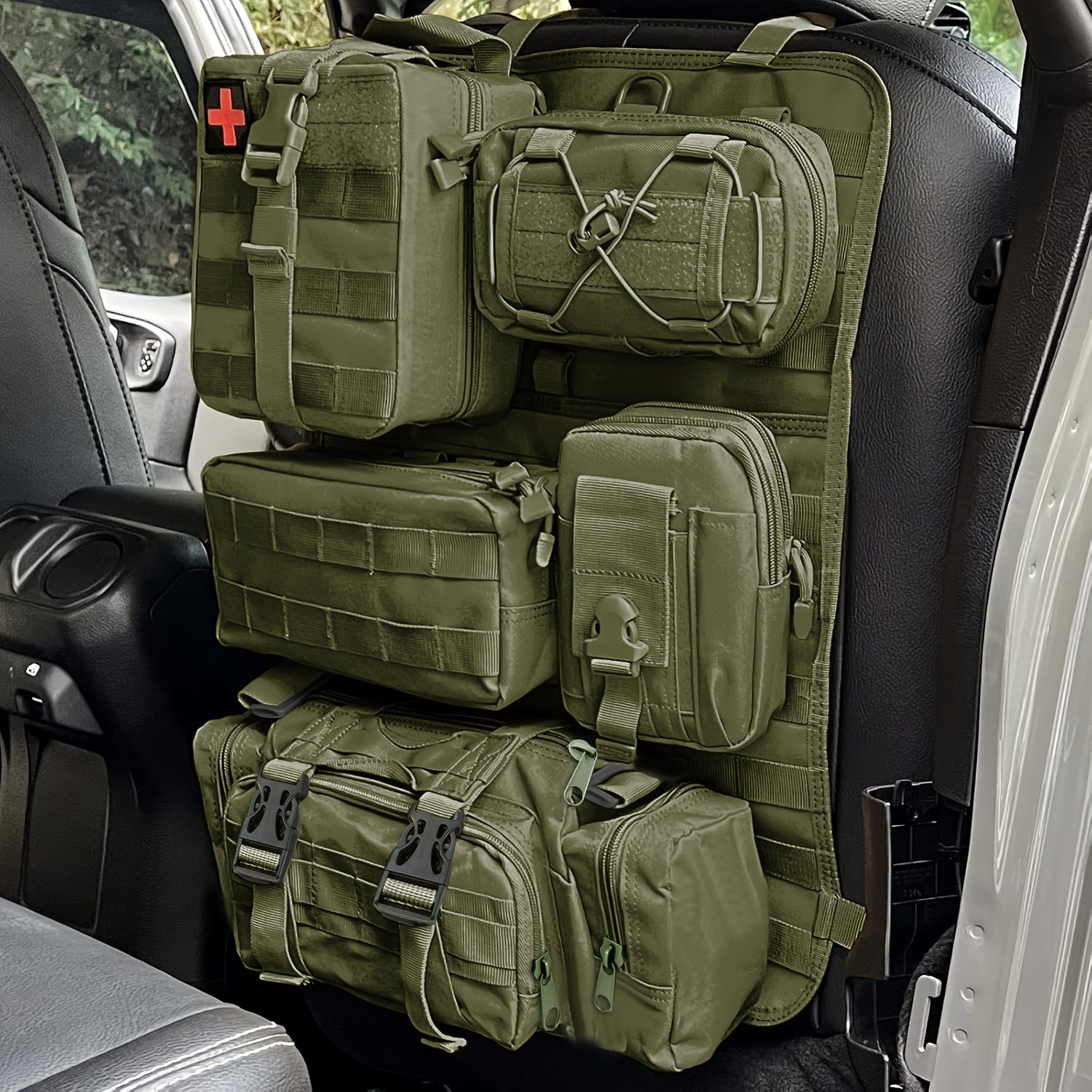 Hunting Gear Car Seat Back Organizer
