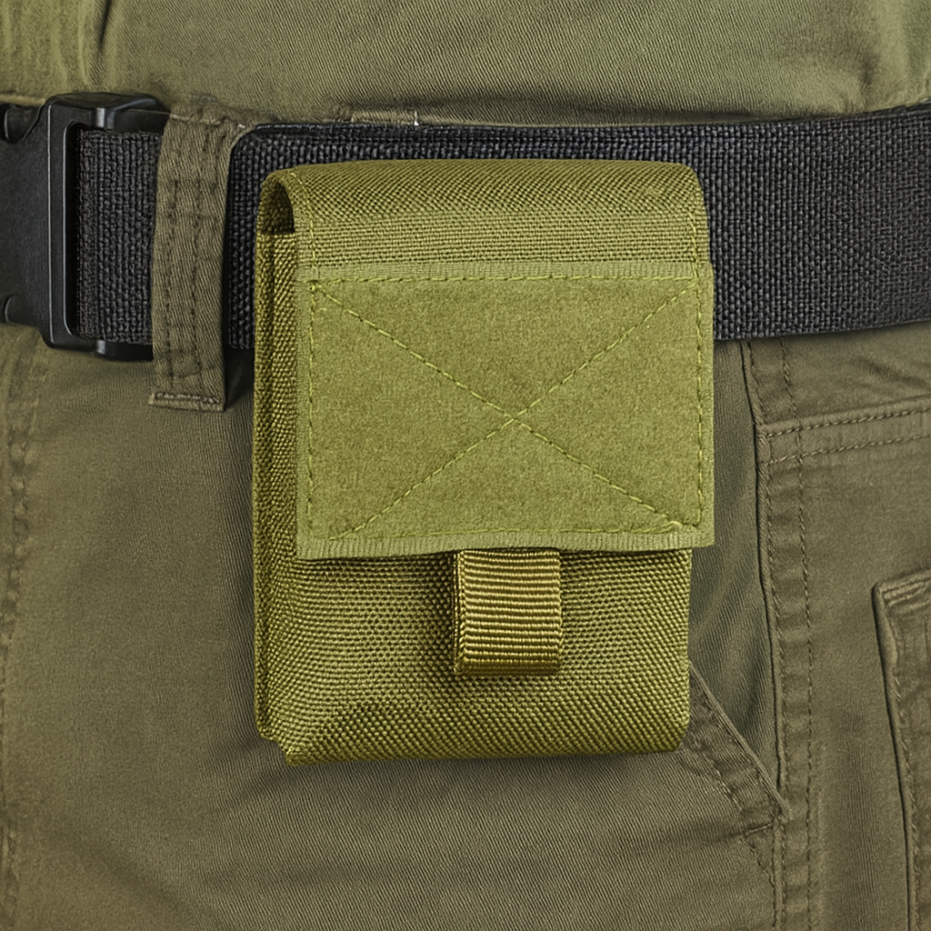メンズ戦術コンパクトユーティリティポーチ | モールベルトアタッチメント