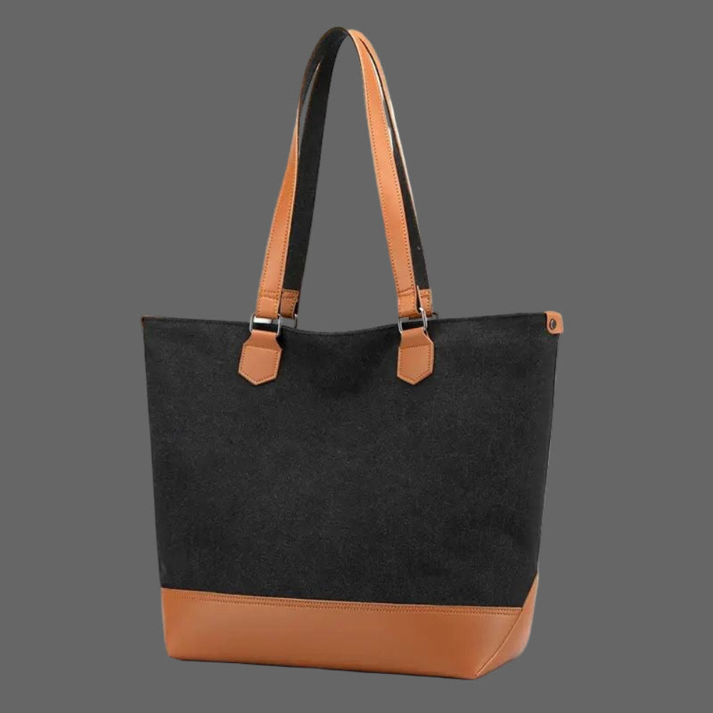 Women Canvas Tote Bag Large Minimalist Shoulder Bag