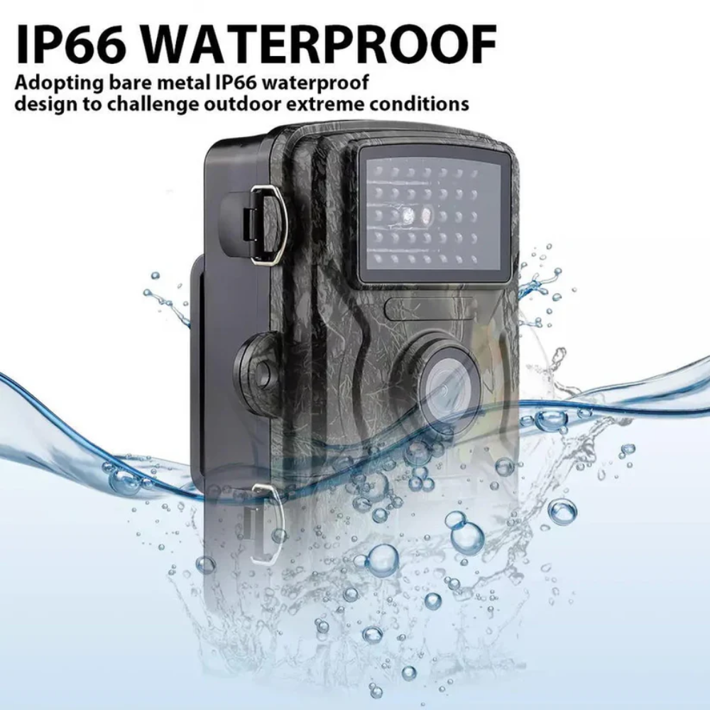 Trail Camera Hiking Night Vision Wildlife Camera Motion Sensor HD 9
