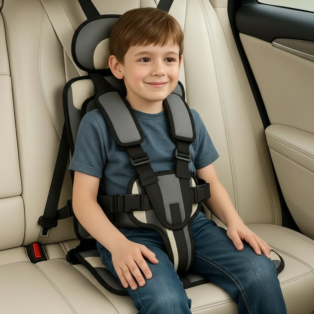 Portable Car Seat Foldable Child Safety Travel Harness