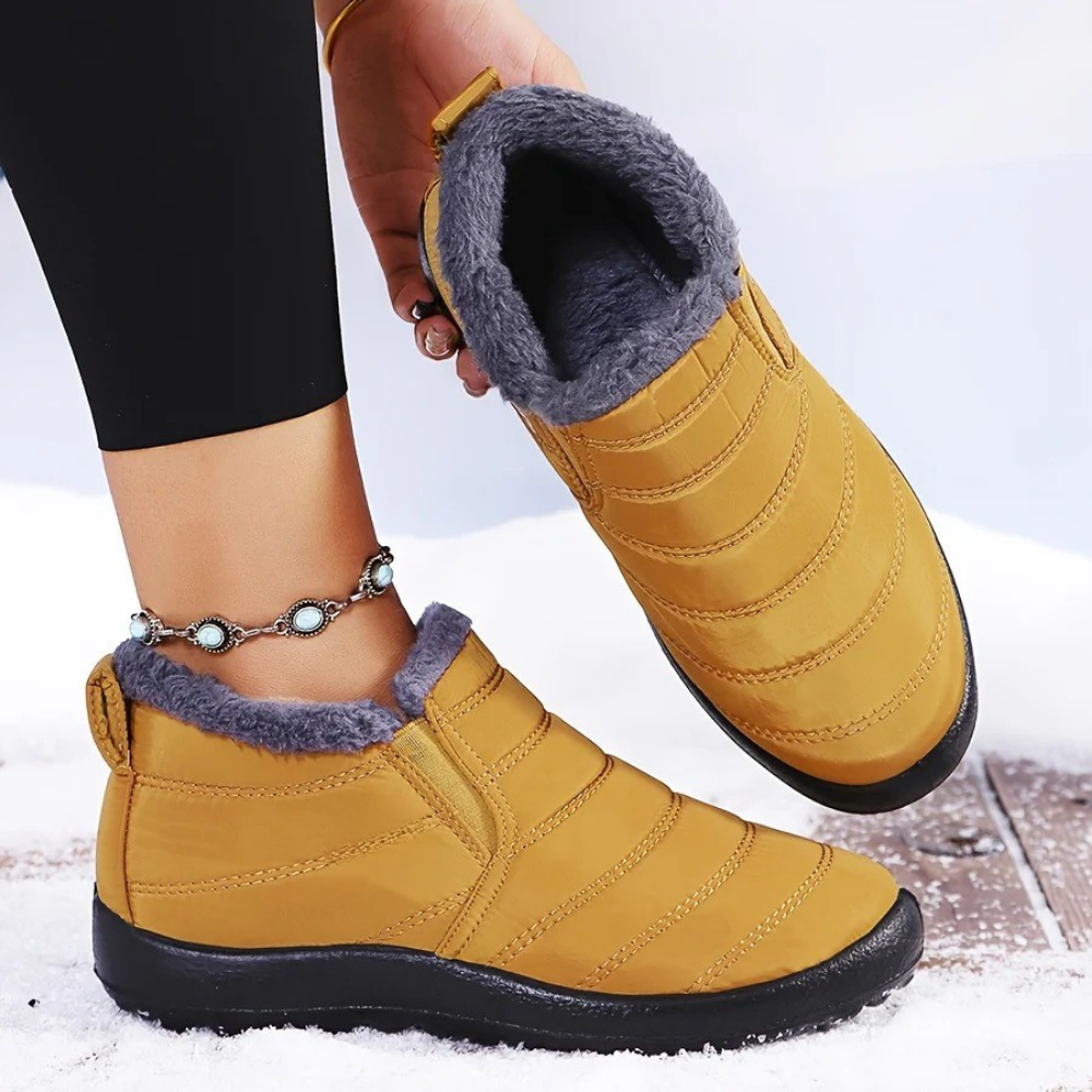 Women’s Waterproof Thermal Winter Boots | Slip On Snow
