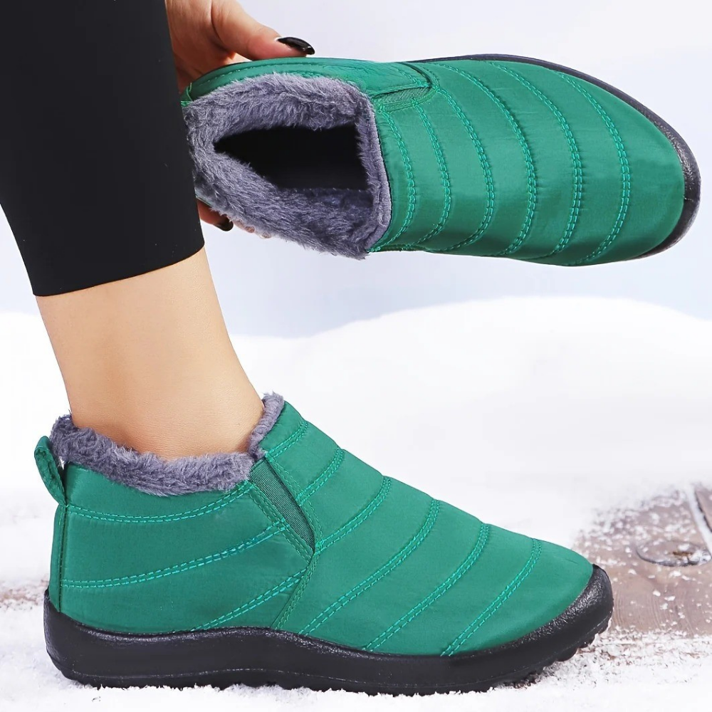 Women’s Waterproof Thermal Winter Boots | Slip On Snow
