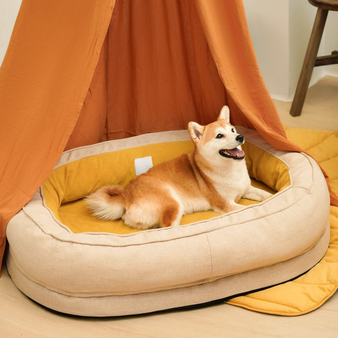 Dog Bed with Soft Fleece