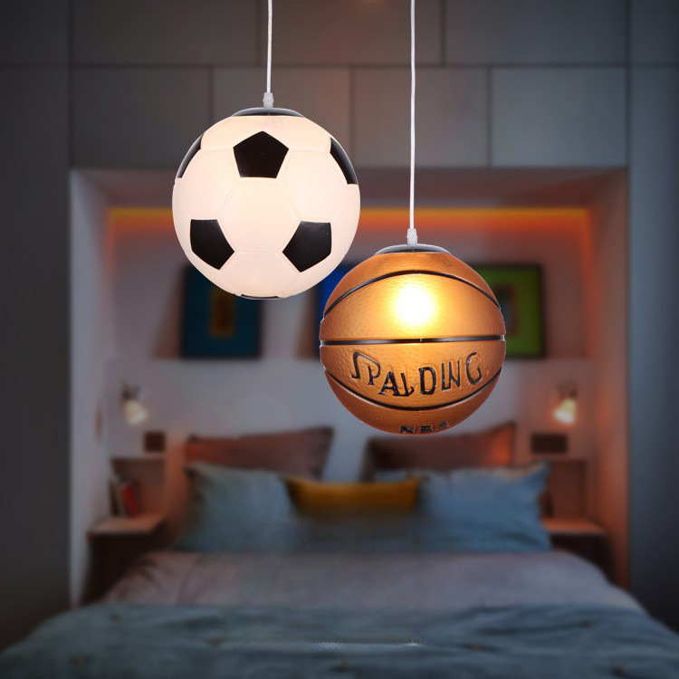 Luminous Sphere - Stylish LED Ceiling Lights for Kids' Rooms with Elegant Glass Design