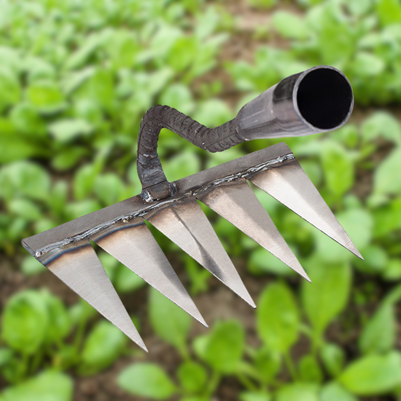 RootRake Pro | Heavy-Duty Garden Rake for Landscaping