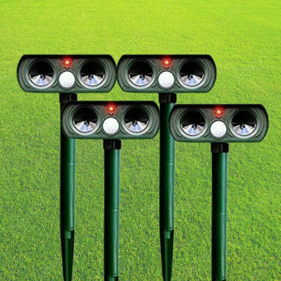 Garden Pest Repeller Solar Motion Sensor Device