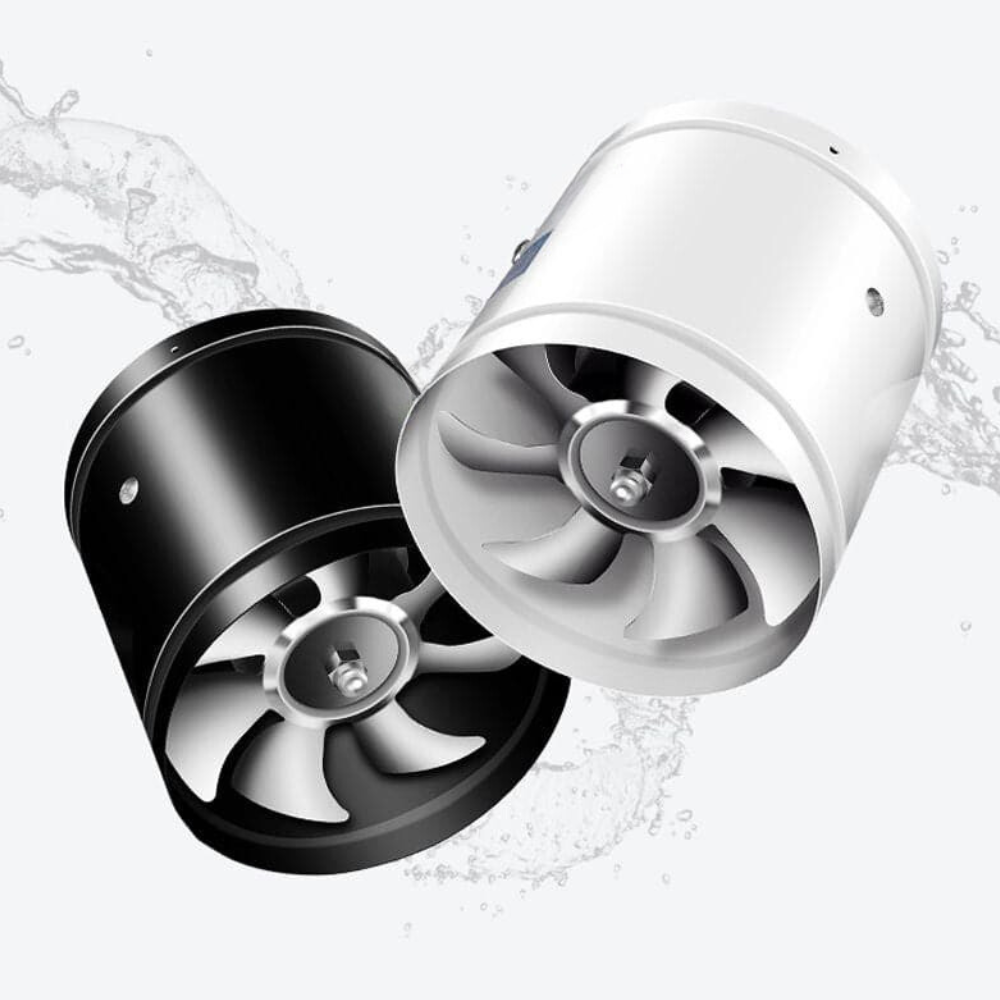 Silent Extractor Fan Wall Metal Kitchen Air Vent