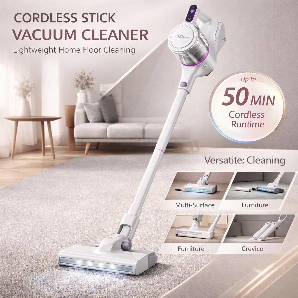 コードレス掃除機 スティッククリーナー 強力吸引 軽量 家庭用