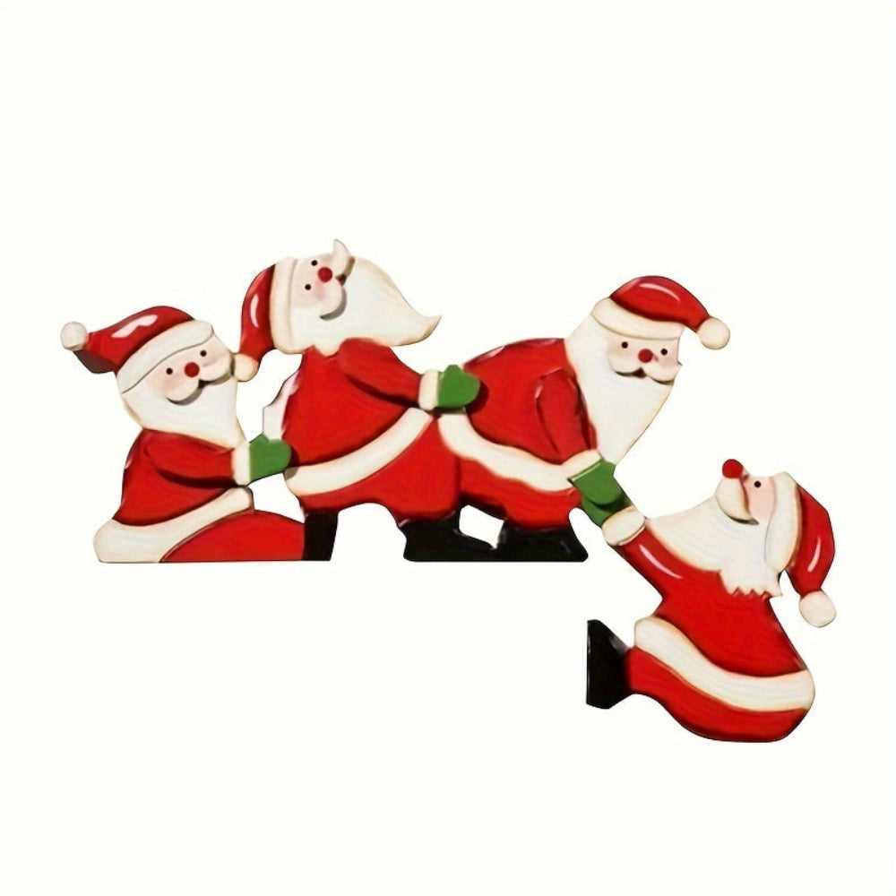 Wall Art Christmas Decorations Santa’s Reindeer Door Frame Decor