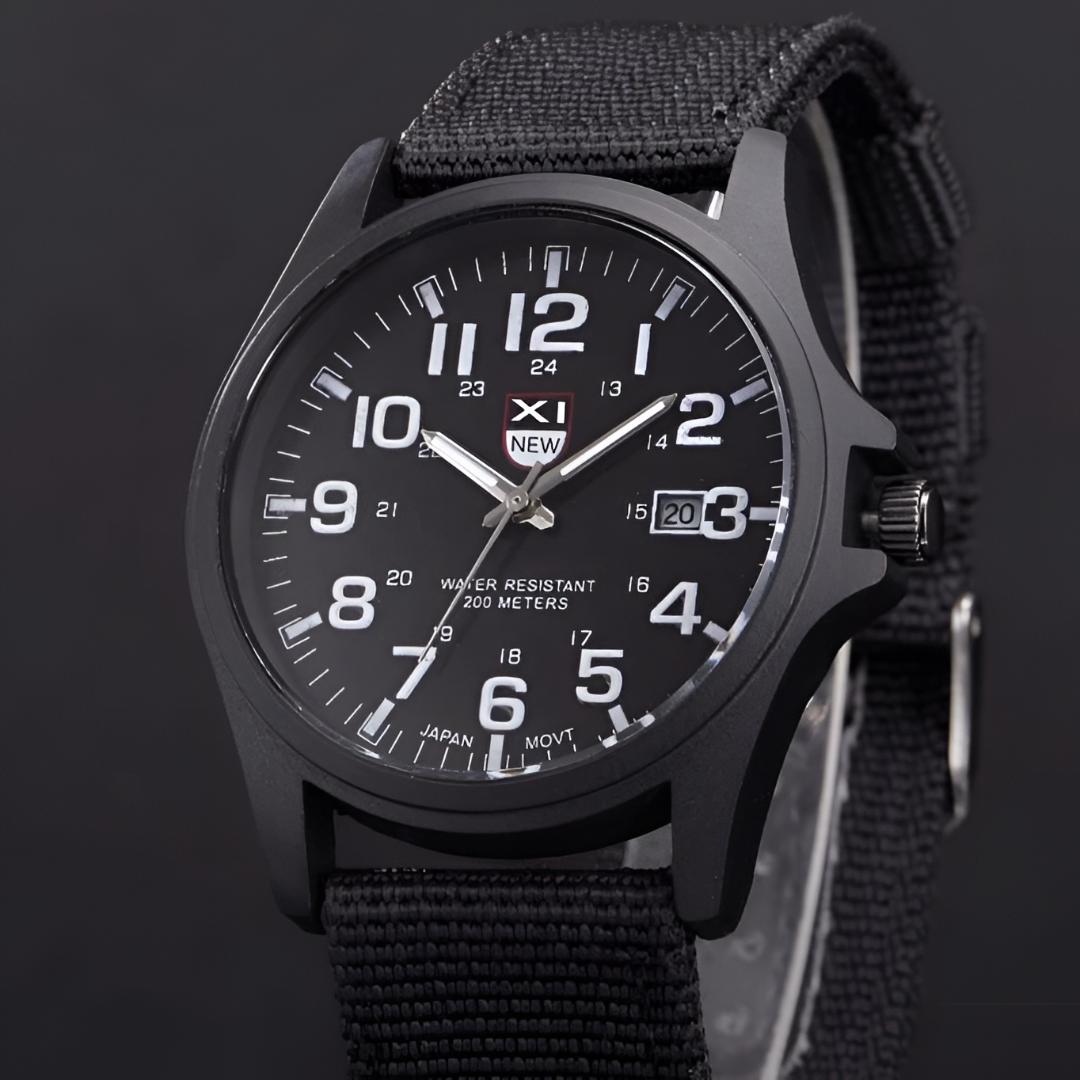 Watch Analog Wrist Watch Outdoor Water Resistant Military Style