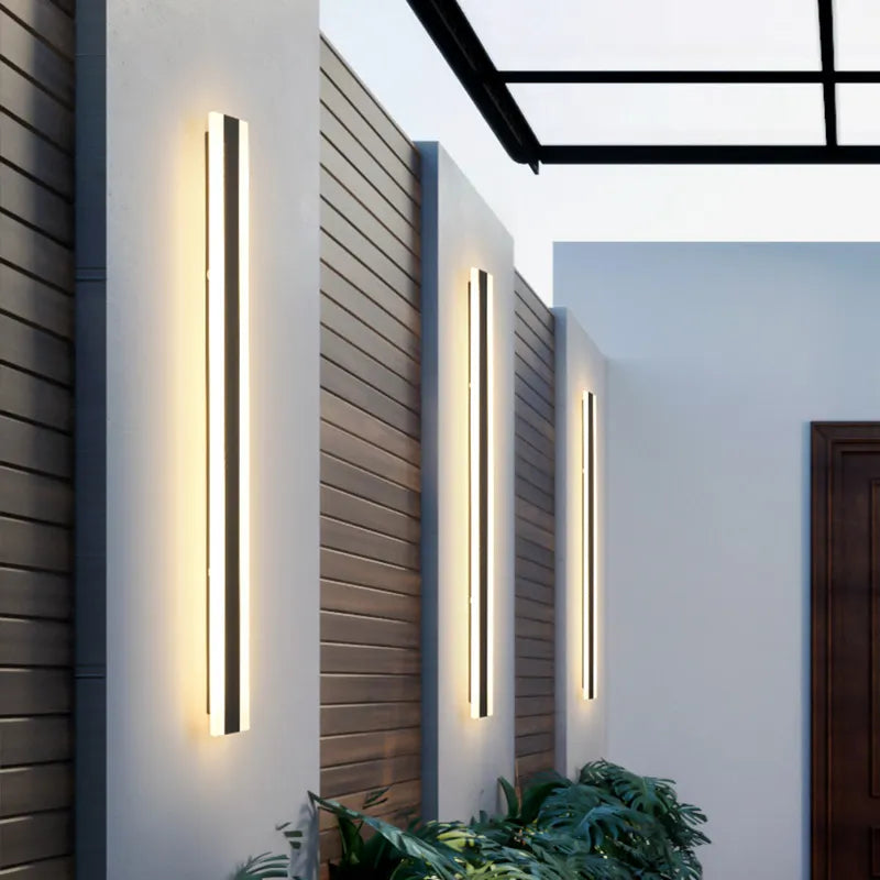 LumiGlow Outdoor Wall Light | Weatherproof Modern Lighting for Garden
