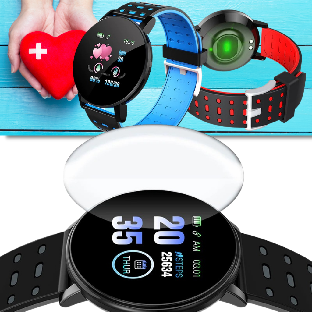 Smart Watch with Waterproof Fitness Tracking