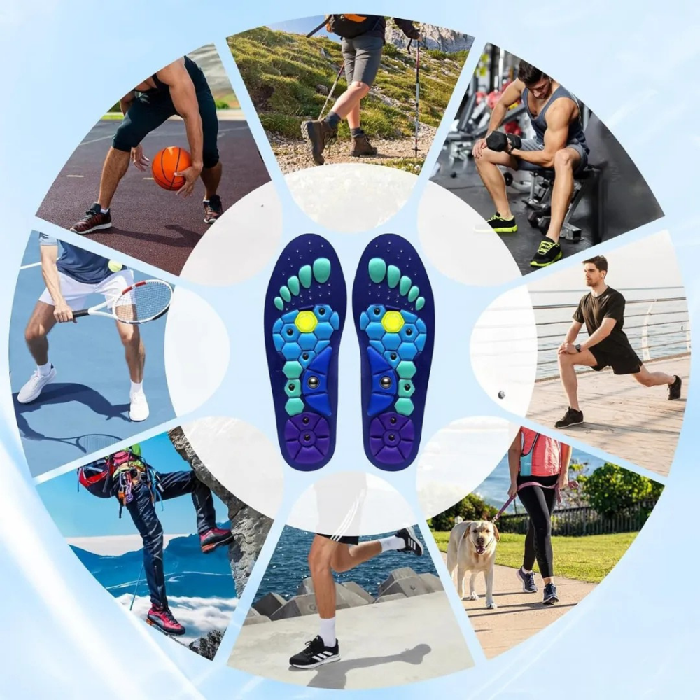 Acupressure Insoles Slimming Weight Loss Support