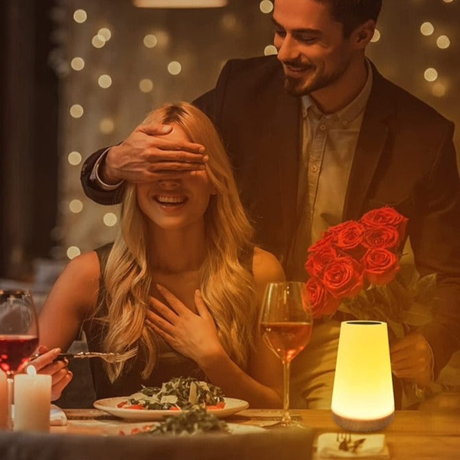 Touch Control LED Bedside Table Lamp